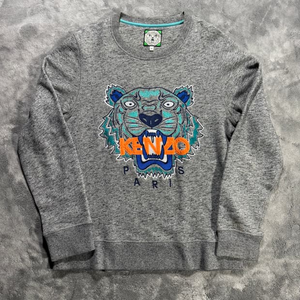 겐조 자수 타이거 맨투맨