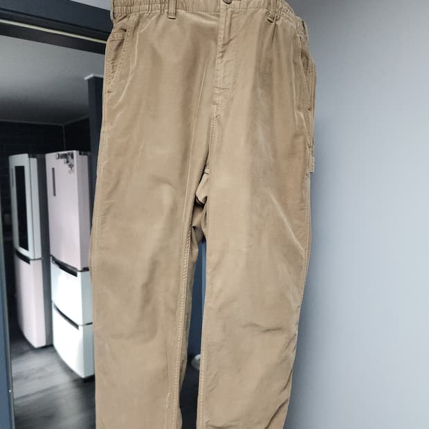 유니클로 브라운 워크 팬츠 L