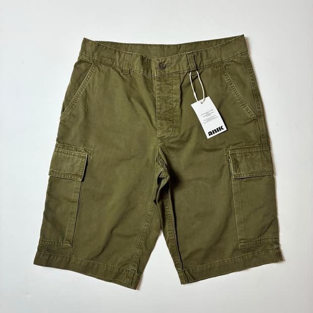 아스페시 ASPESI 17ss 코튼 카고 반바지 PN9075