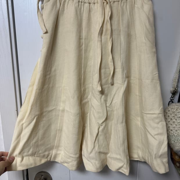 빈티지 모리걸 베이지 스커트