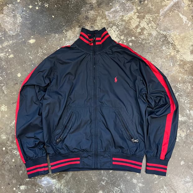 L) 폴로 랄프로렌 바라쿠타 폴리쉐자켓 점퍼 블루종 아메카지 워크웨어