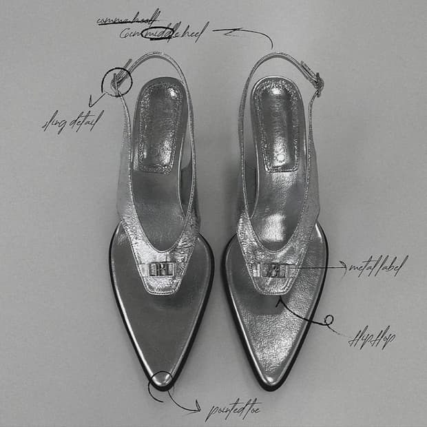 보헴서 보헤미안서울 플립플랍 실버 245 새상품