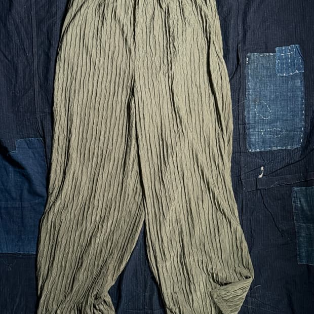 Maitreya 369 플리츠 이지 팬츠 M-L