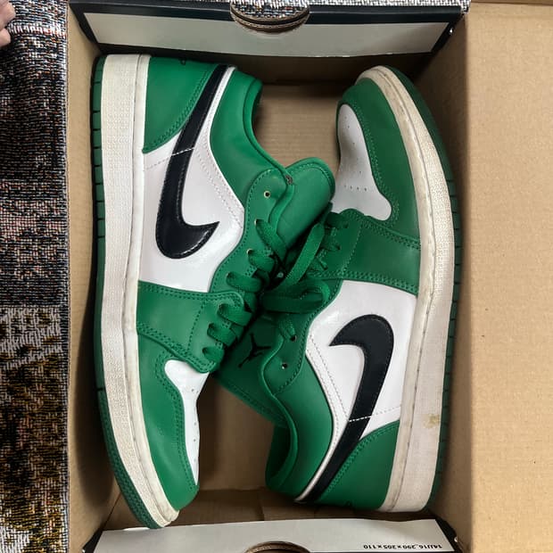 조던1 로우 파인그린 265