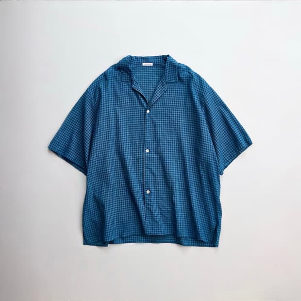 26ss I.JOSHUA OPEN COLLAR SHIRT