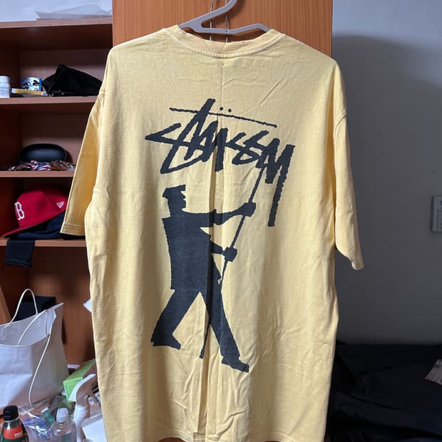 스투시 Stussy 페인터 다이드 티셔츠 [L]