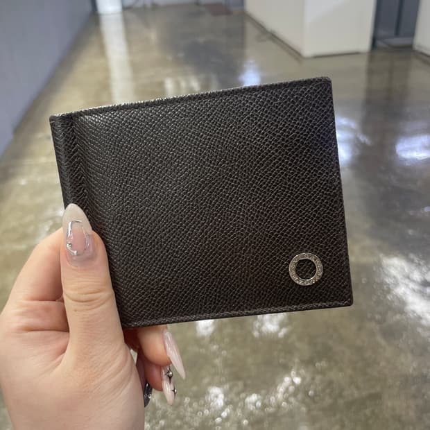 불가리 머니클립 반지갑