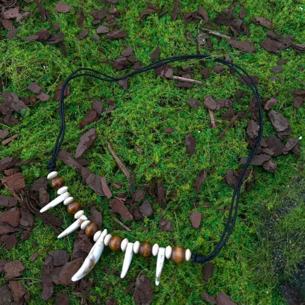 Ethnic born necklace