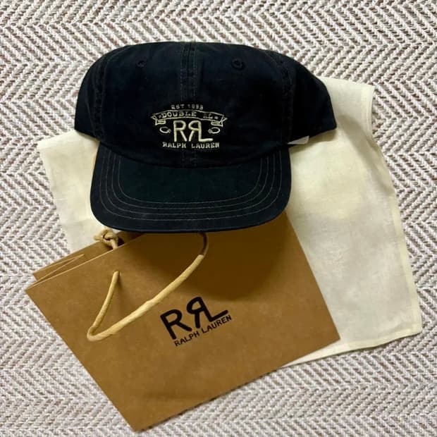 rrl 더블알엘 랜치 로고 볼캡 (김우빈 모자) 