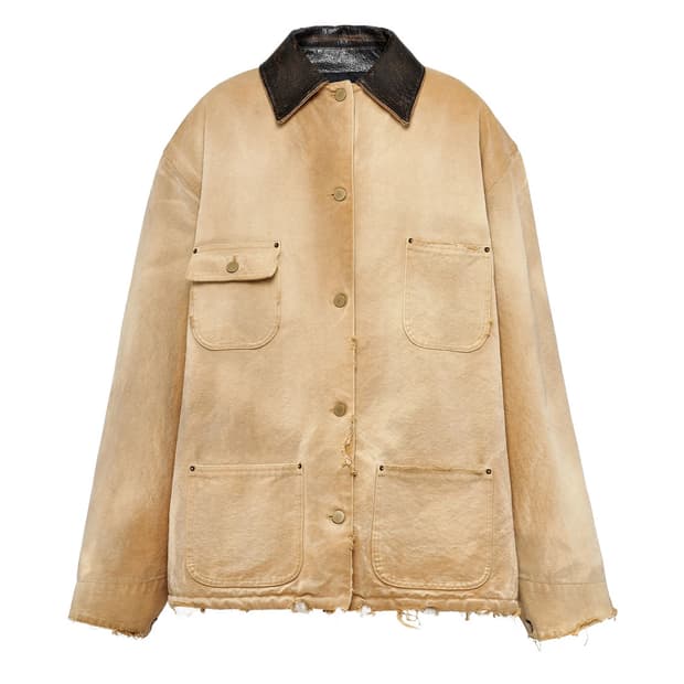 프라다 올드 캔버스 자켓/팬츠