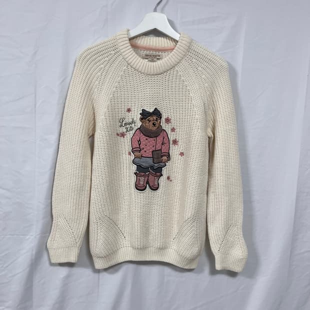 티니위니(Teenie Weenie) 베어 케이블 니트