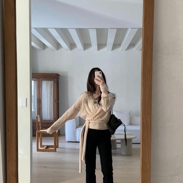 프리티영띵 스판 카프리 팬츠(m)