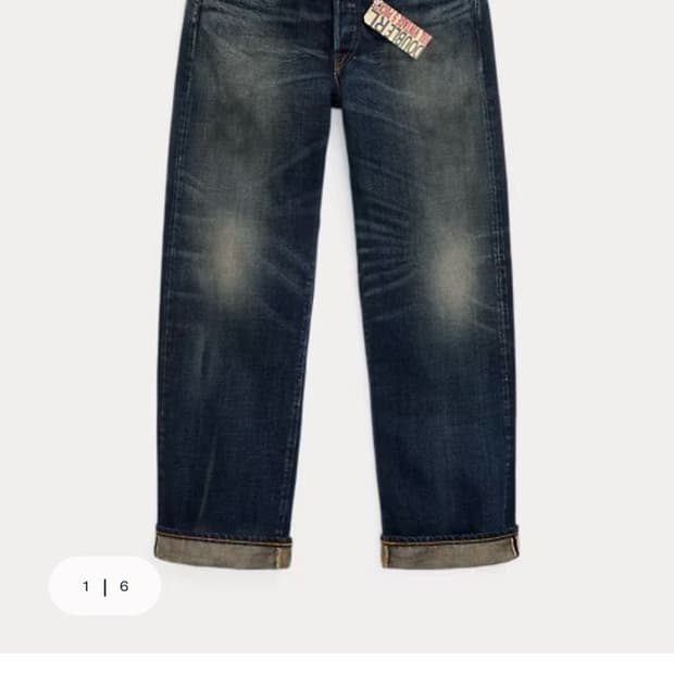 RRL 빈티지파이브포켓 기빈스 진