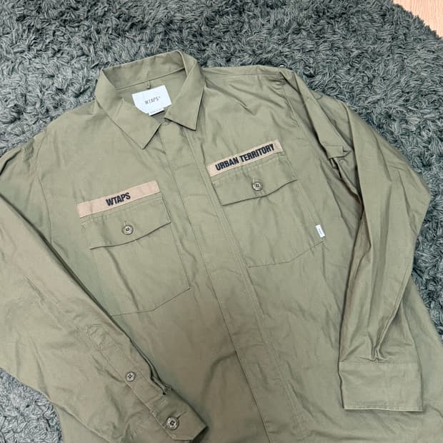 더블탭스 플라이어 셔츠 자켓 flyers shirt jacket 03