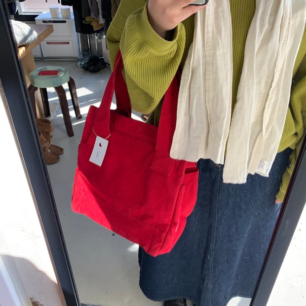 Kapital 캐피탈 캔버스 토트백