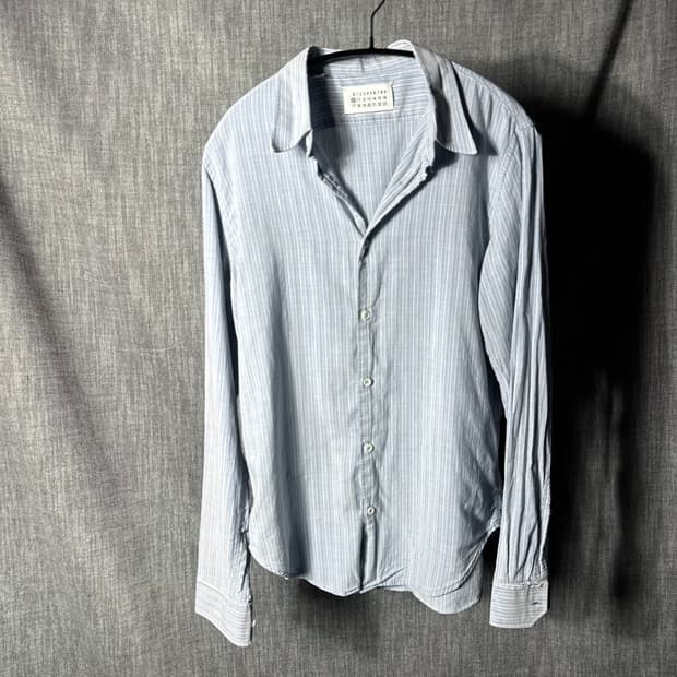 메종 마르지엘라 스트라이프 셔츠