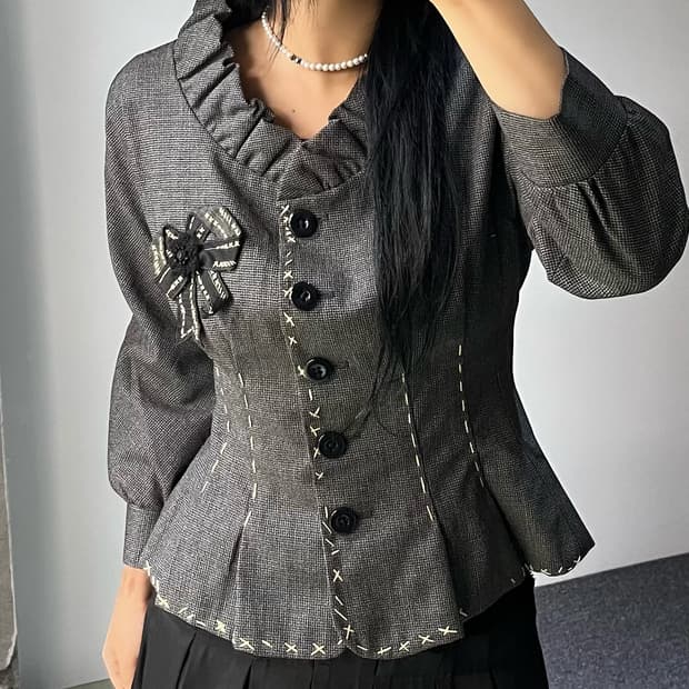 모스키노 07f/w 테일러 울 자켓