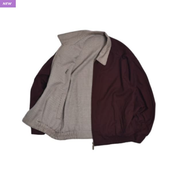 수입 빈티지 구제 90S YSL 입생로랑 양면 블루종 