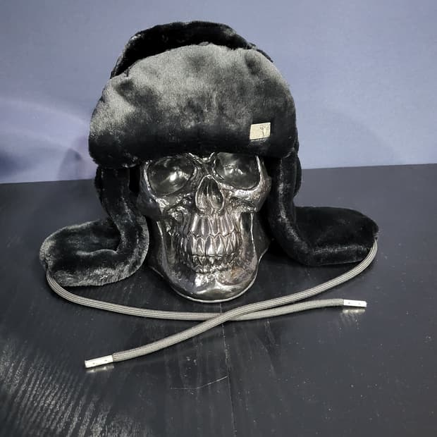 노비스 페이크퍼 패딩모자