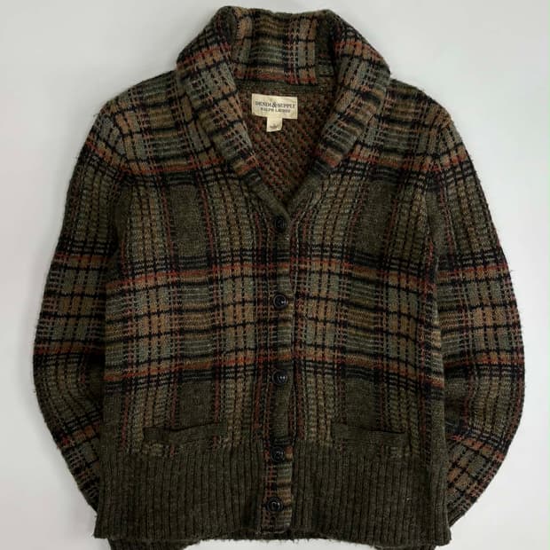 [S] 랄프로렌 데님앤서플라이 프레리 숄카라 울 니트 가디건