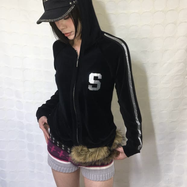 Specchio 벨벳 져지