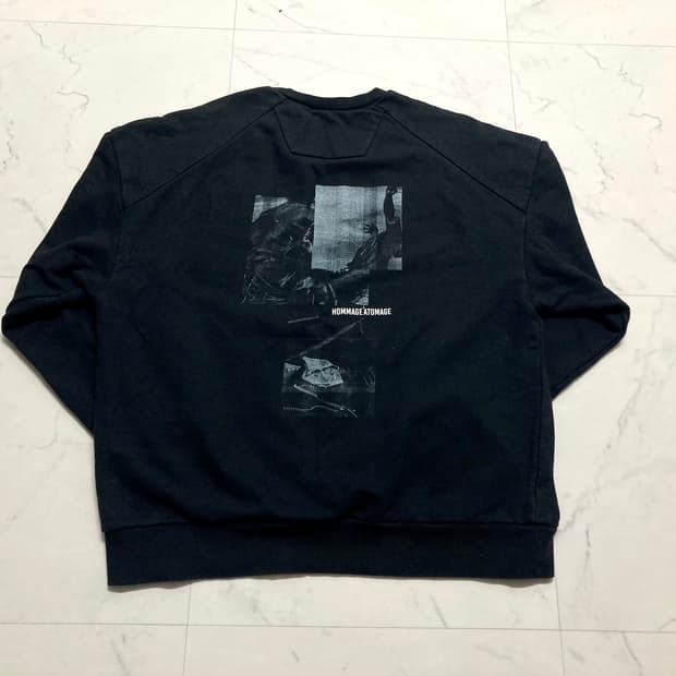 준지 20FW 오마주 프린팅 오버핏 맨투맨 105-110