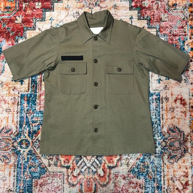 [L] 20ss AS65 밀리터리 반팔 셔츠