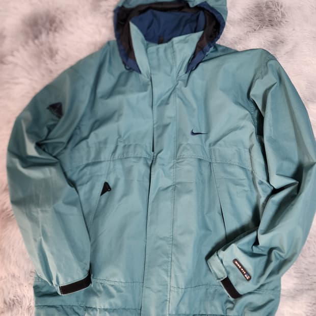 나이키 ACG 아이스 블루 아웃도어 마운틴 후드 자켓