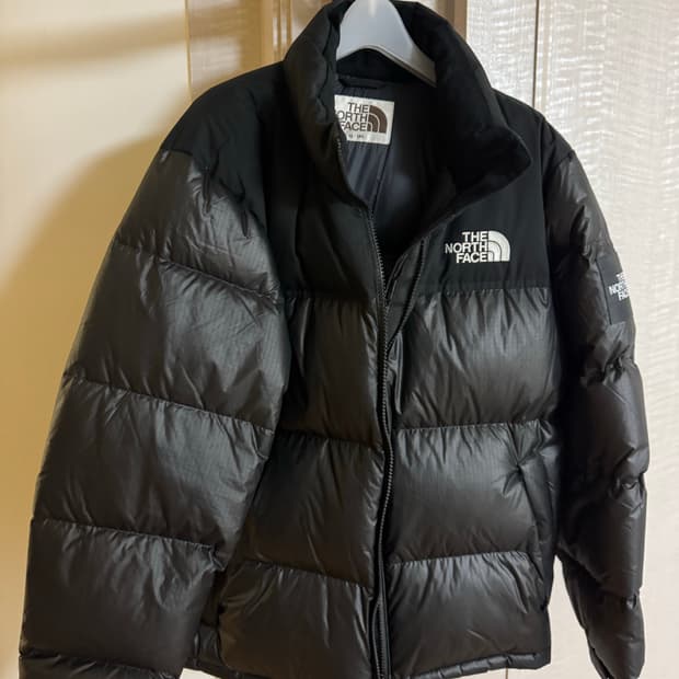 노스페이스 눕시 패딩 XL(105) 블랙