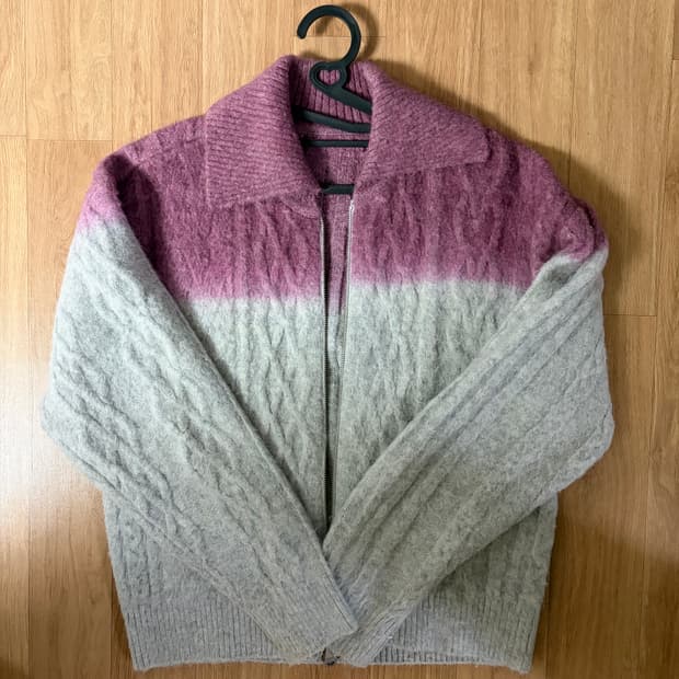 (M,100)아더에러 로위 rowy 니트 집업