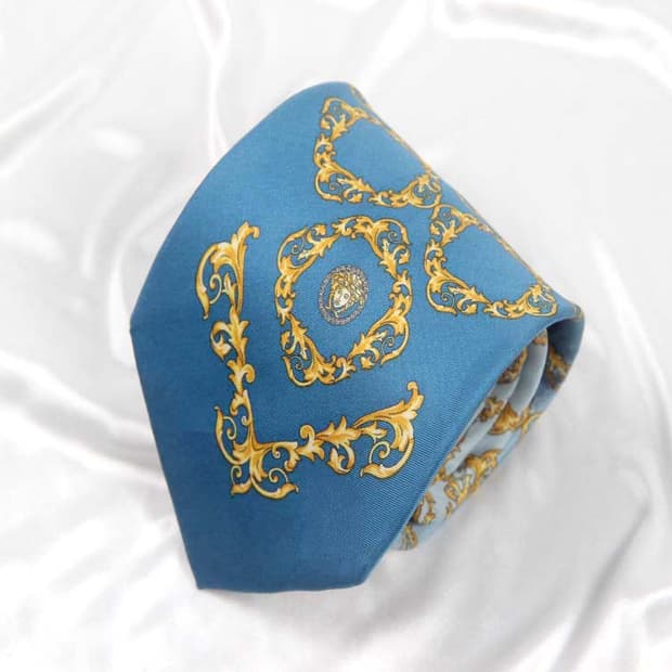 베르사체 9cm A등급 메두사 남자 명품 넥타이