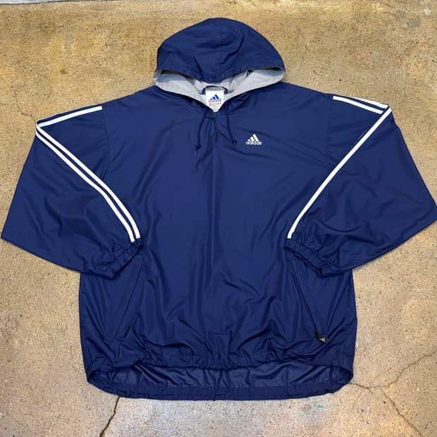 레어 90s USA 빈티지 아디다스 후드 바람막이