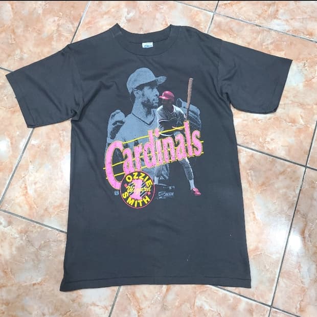 1989 세인트루이스 카디널스 오지 스미스 빈티지티셔츠