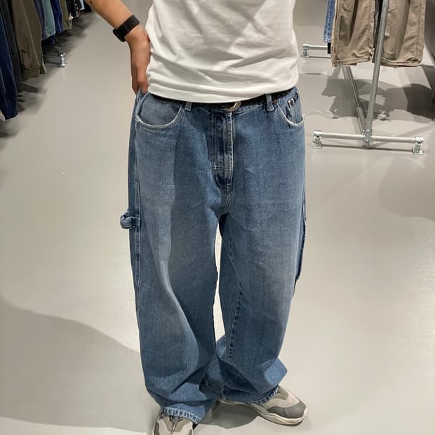 빈티지 데님 카펜더 팬츠