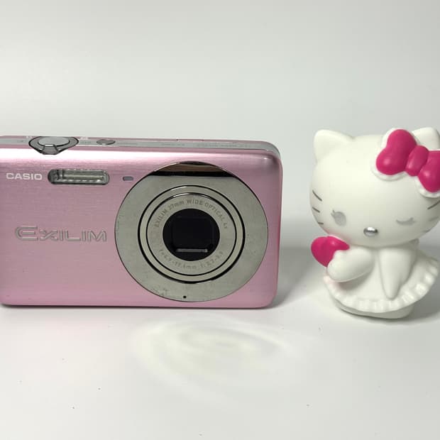 카시오 엑슬림 ex-z800 핑크 디카