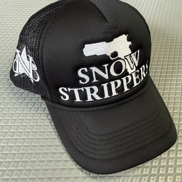 Snow strippers Texas mesh cap