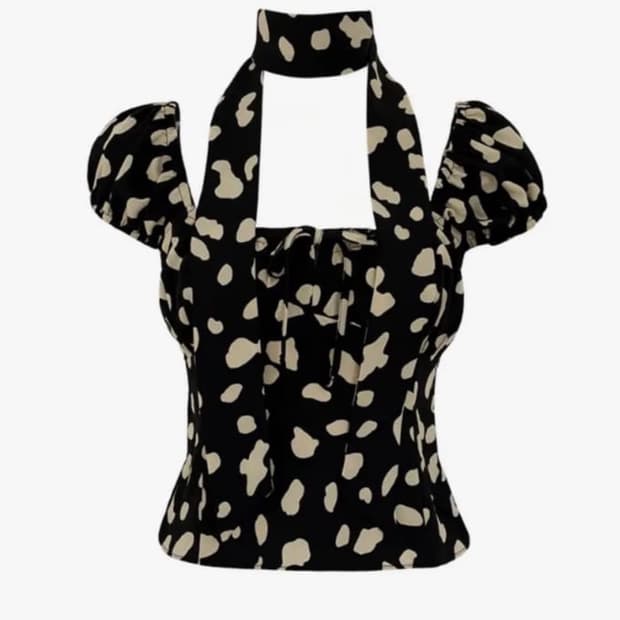 루루서울 달마시안블라우스 타이set 번장매물없음