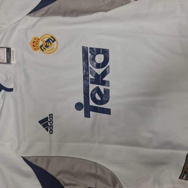 레알마드리드 Teka 레트로 축구유니품 이쁜 반팔 oem