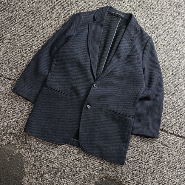 엠포리오 아르마니 아카이브 니트 블레이저 자켓 4160