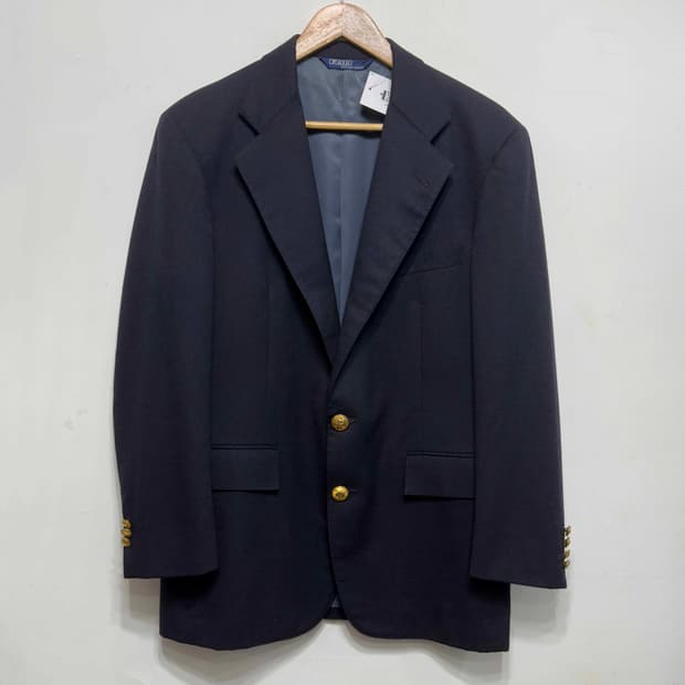 폴로 랄프로렌 일본판 금장 블레이저