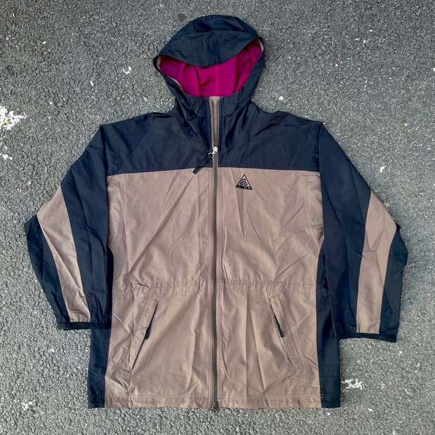 90s 나이키 acg 대대장 올드스쿨 고프코어 트랙자켓 바람막이 XL