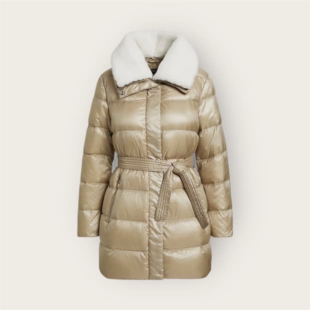 S/ 폴로랄프로렌 25FW 블랙라벨 다운 시어링 패딩