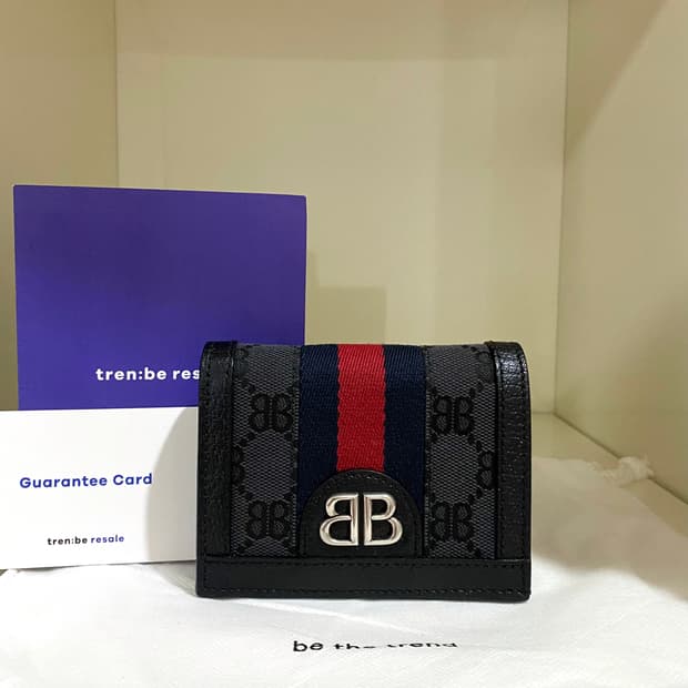 [한정판] 발렌시아가 X 구찌 해커 프로젝트 카드지갑