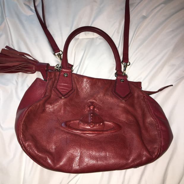 Vivienne Westwood ORB Leather Bag