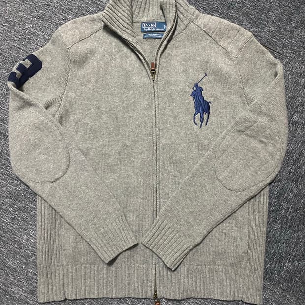 [급처] 빅포니 폴로 랄프로렌 램스울 집업