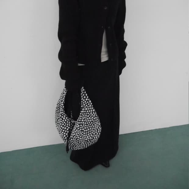 Lafarfalla SNOW MINI HOBO BAG