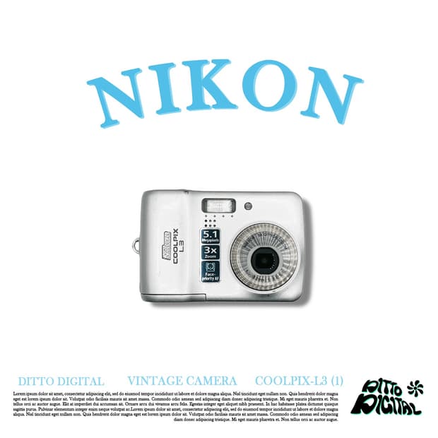 Nikon Coolpix L3디카