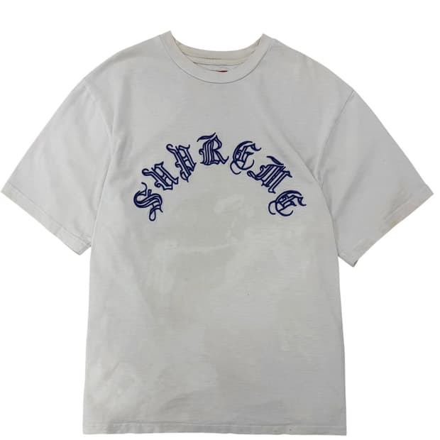 슈프림 23fw 올드 잉글리시 티셔츠 (XL)