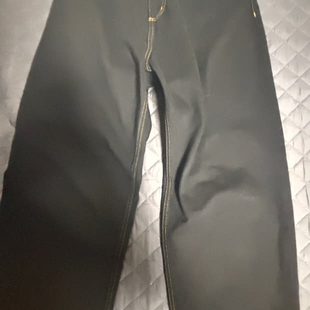 브랜든 스미스 팬츠 린스드 블랙 m