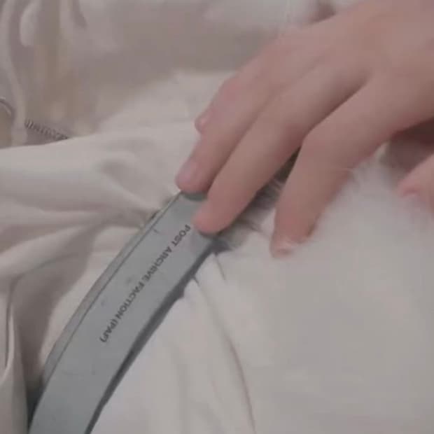 포스트아카이브팩션 벨트 화이트 L-XL